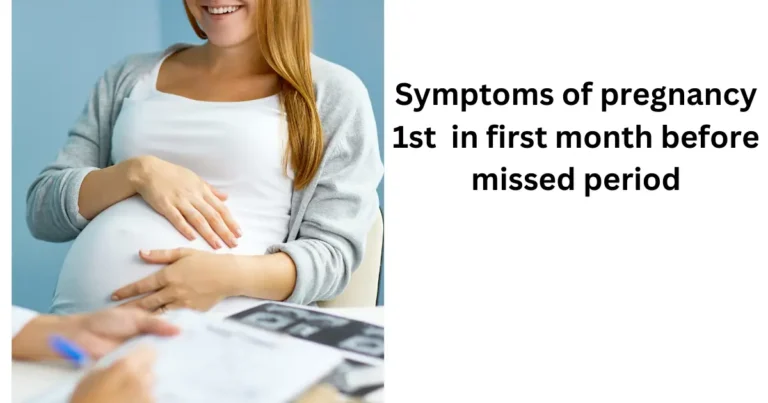 Symptoms of pregnancy